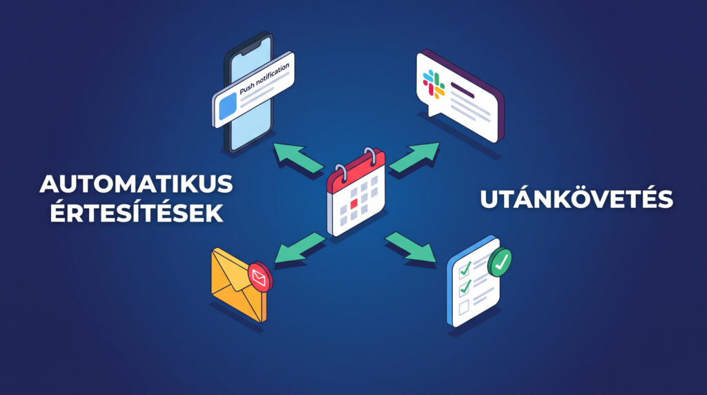 automatizált értesítés és utánkövetés